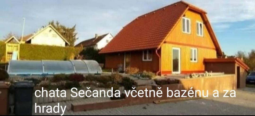 Apartmanova Chata Secanda S Bazenem, U Secske Prehrady Zewnętrze zdjęcie